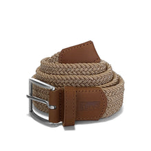 Load image into Gallery viewer, Elastic Stretch Tan Camel Latte Belt

